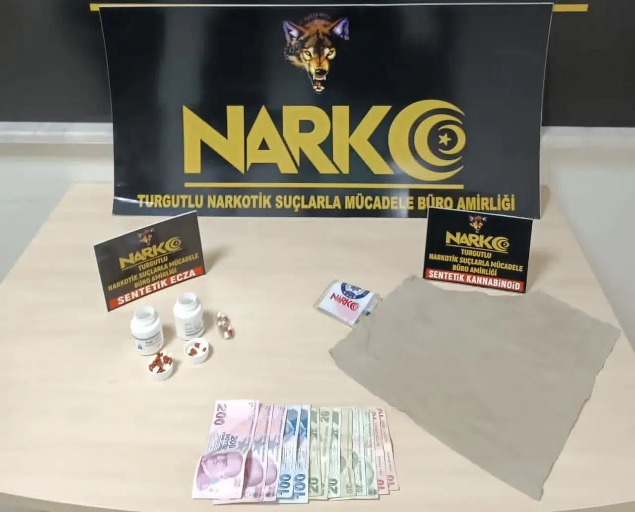 Turgutlu'da uyuşturucu operasyon