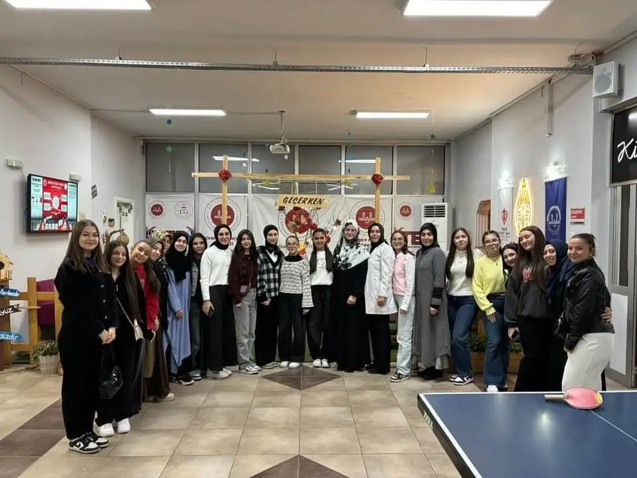 Gençlik Köprüsü programında iki ilçenin gençleri bir araya geldi