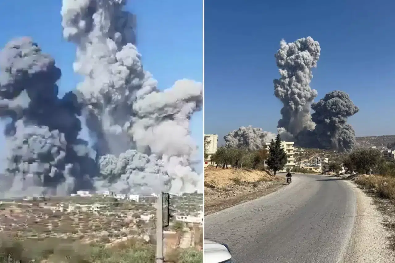 İdlib'te korkutan patlama