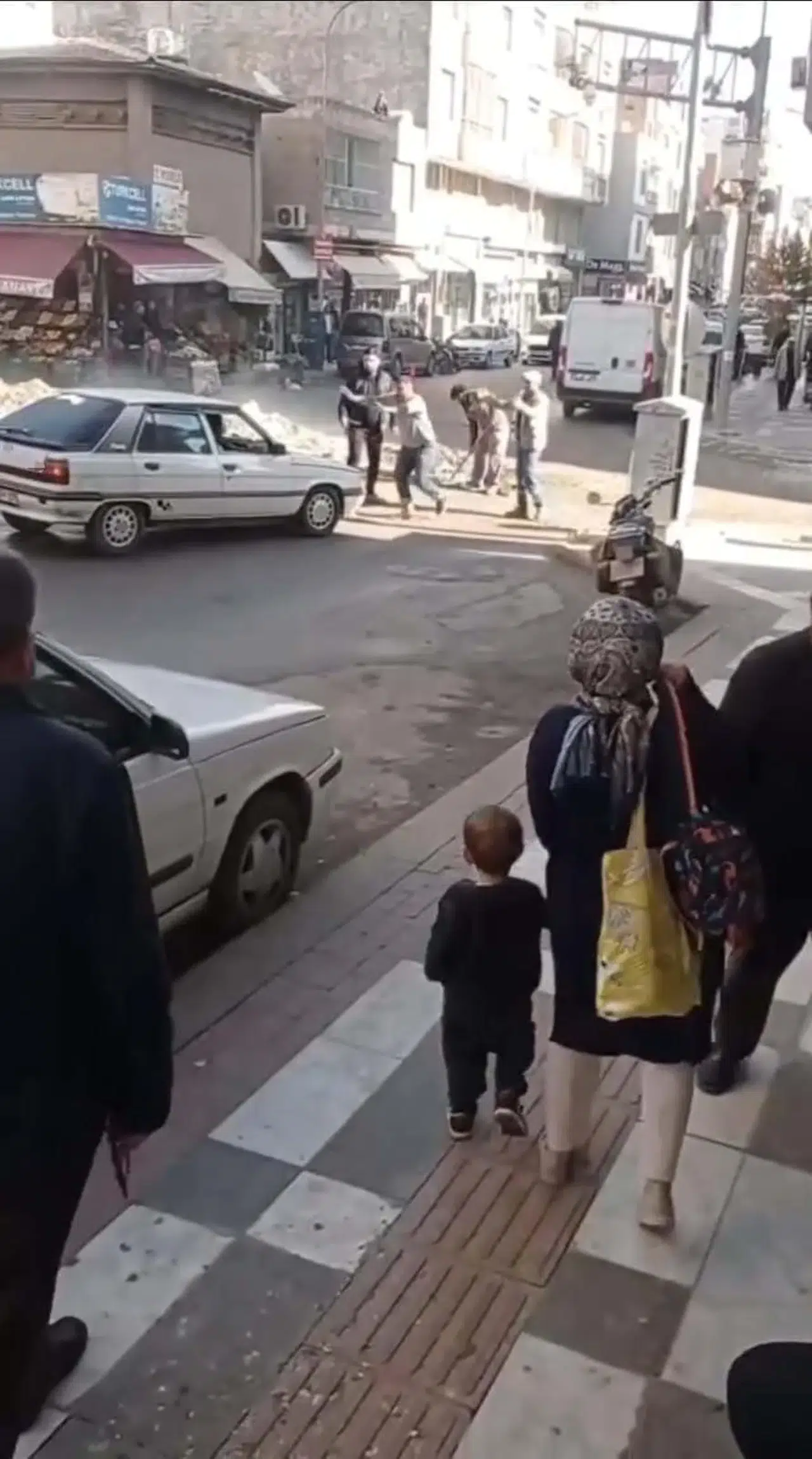 Doğalgaz hattında korkutan patlama