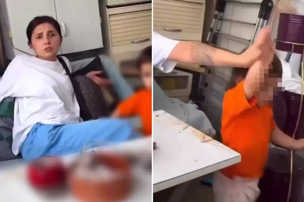 Bu nasıl annelik! Yazıklar olsun