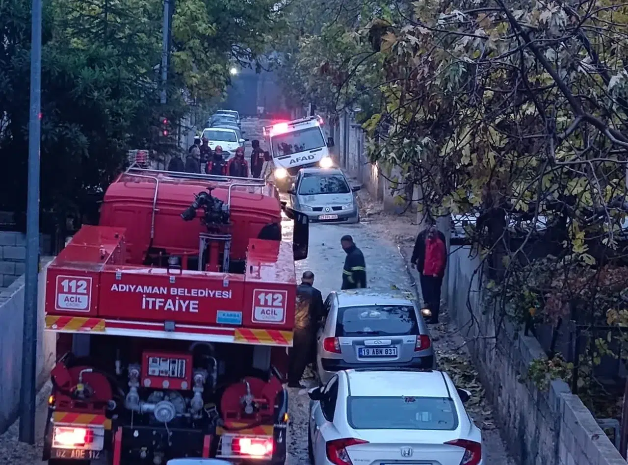 AFAD'ın yardımına itfaiye yetişti