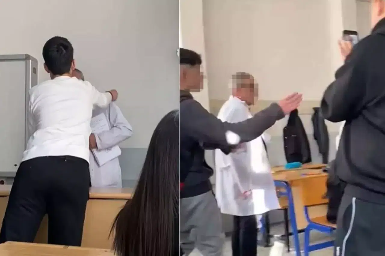 Öğrencilerin her türlü rezilliği yaptığı öğretmenden ders gibi sözler