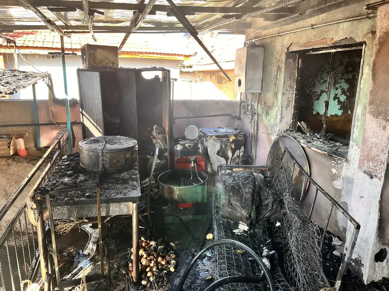 Manisa'daki yangın korkuttu