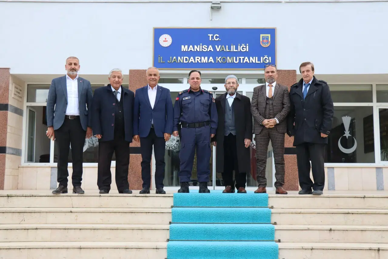 Bitlisliler Derneği’nden Jandarma Komutanı Şen’e ziyaret