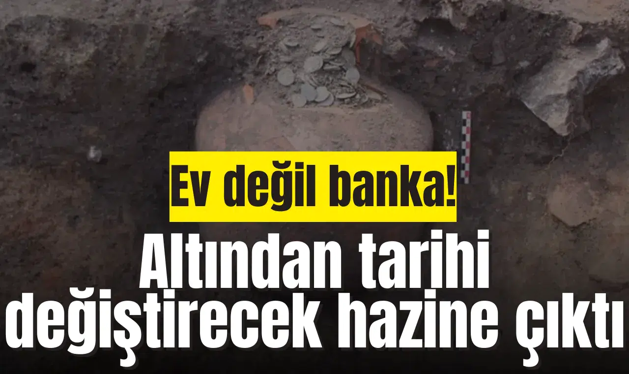 Ev değil banka! Köydeki evin altından tarihi değiştirecek hazine çıktı
