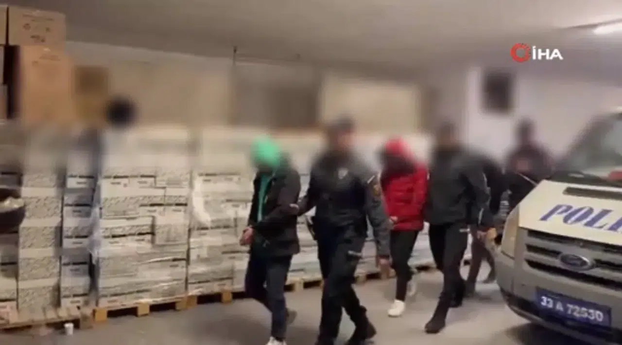 Polisten bahis çetesine baskın