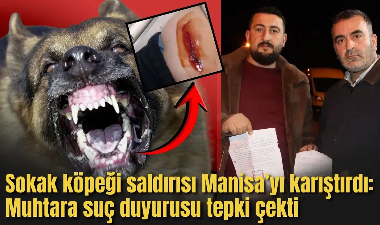 Manisa'da vahşet:2 çocuğa köpekler saldırdı