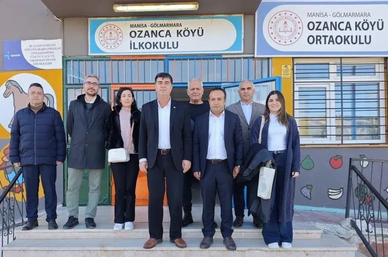 Eğitim Bir-Sen’den Gölmarmara’daki okullara ziyaret