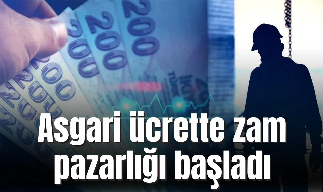 Asgari ücrette zam pazarlığı başladı