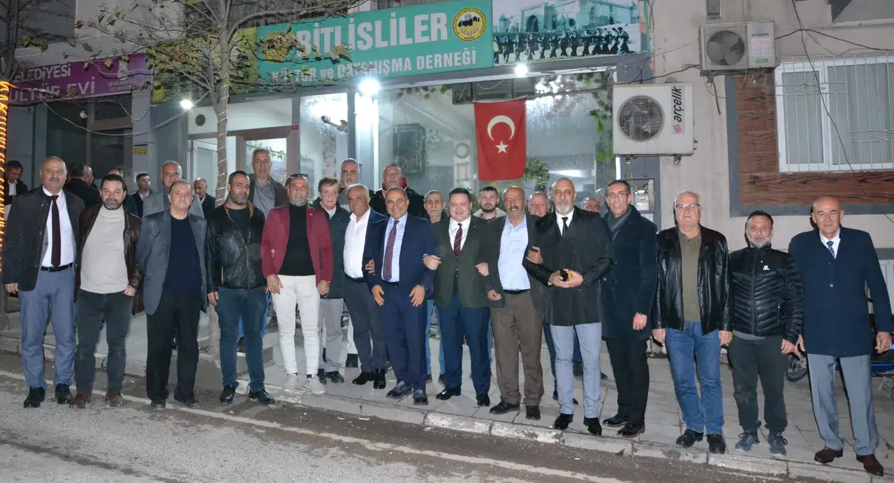 MHP Heyetinden Bitlisliler Derneği'ne “Terörsüz Türkiye” ziyareti