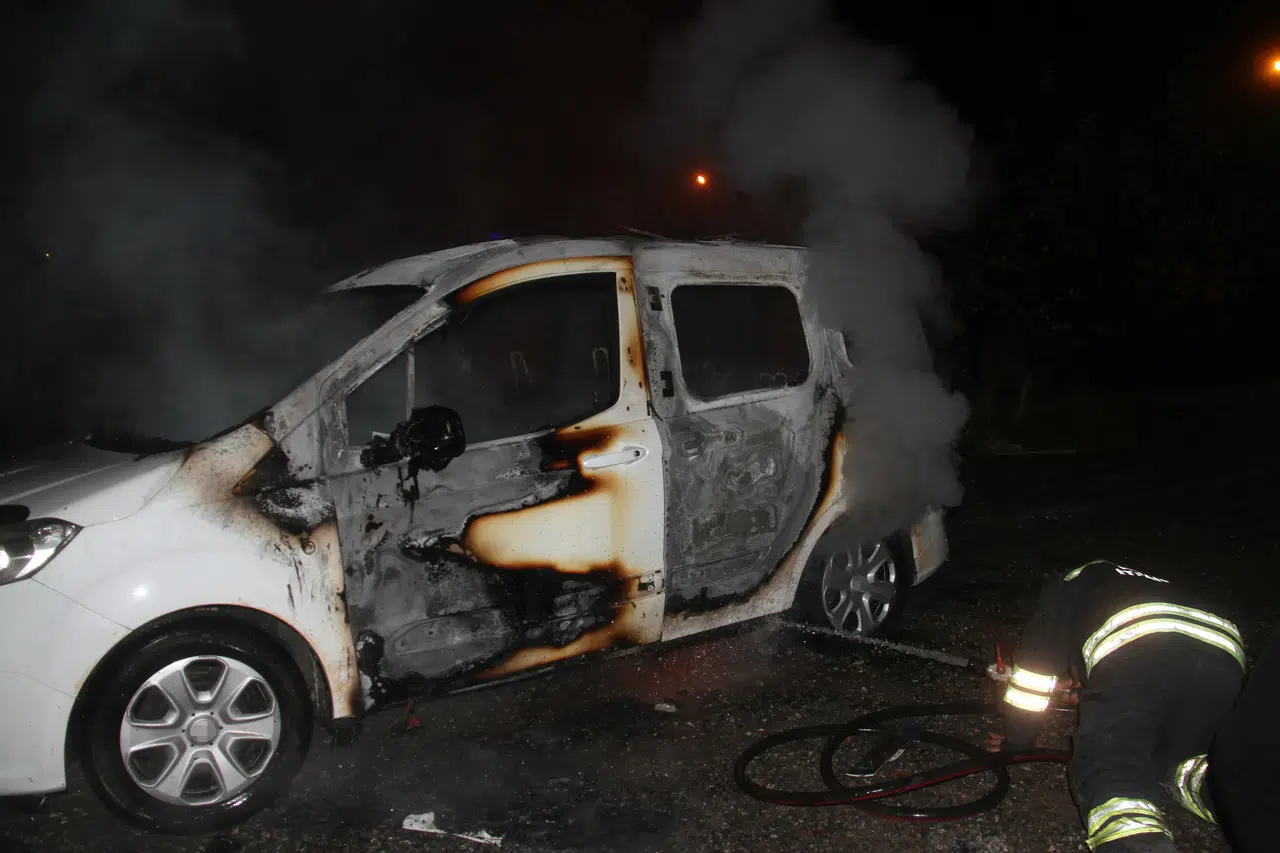 Ailesi ile tartışıp otomobili yazdı