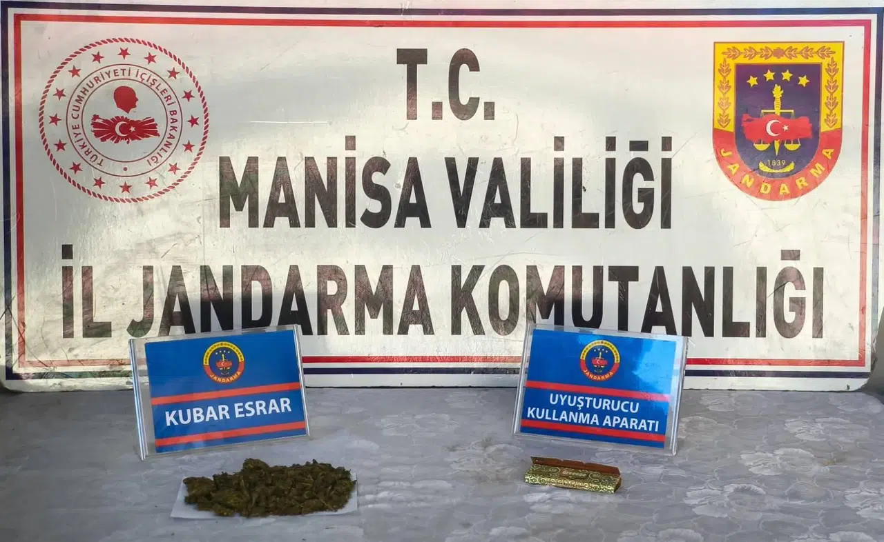 Manisa'da uyuşturucu operasyonu