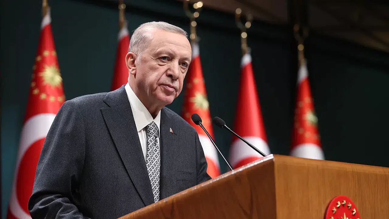 Cumhurbaşkanı Erdoğan'dan Kıbrıs'ta "iki devletli çözüm" mesajı