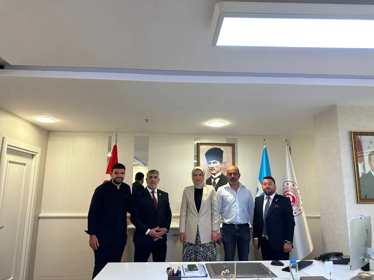 Yeniden Refah Partisi Yunusemre İlçe Başkanlığı'ndan İŞKUR’a ziyaret