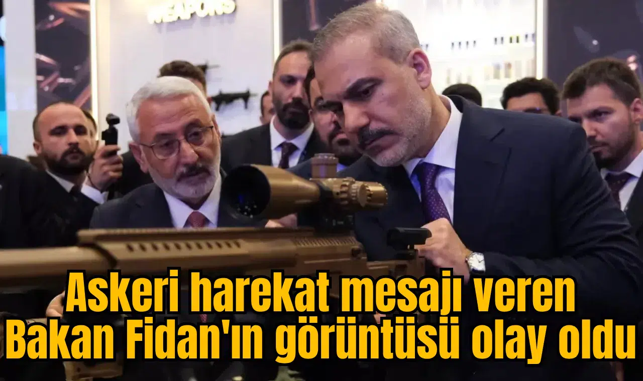 Askeri harekat mesajı veren Bakan Fidan'ın görüntüsü olay oldu
