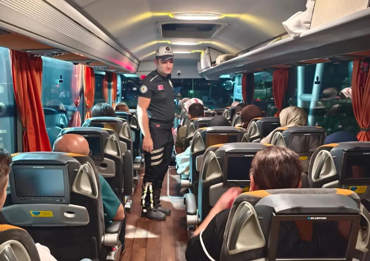 Manisa'da emniyet kemeri denetimi