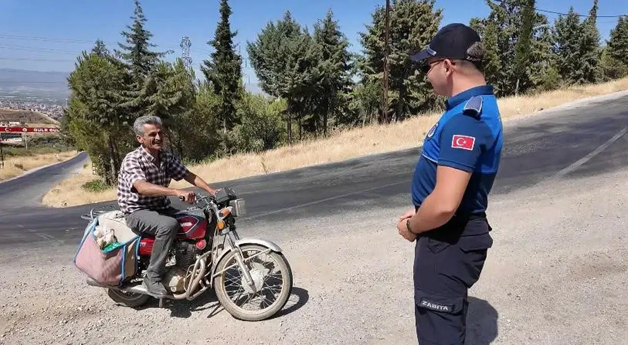 Manisa'da zabıtalar orman nöbeti tutuyor