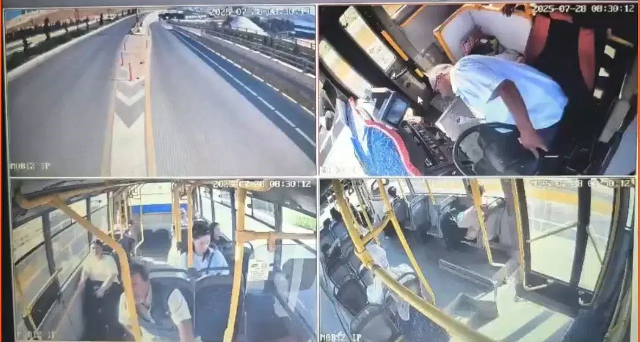 Direksiyon başında kalp krizi geçirdi