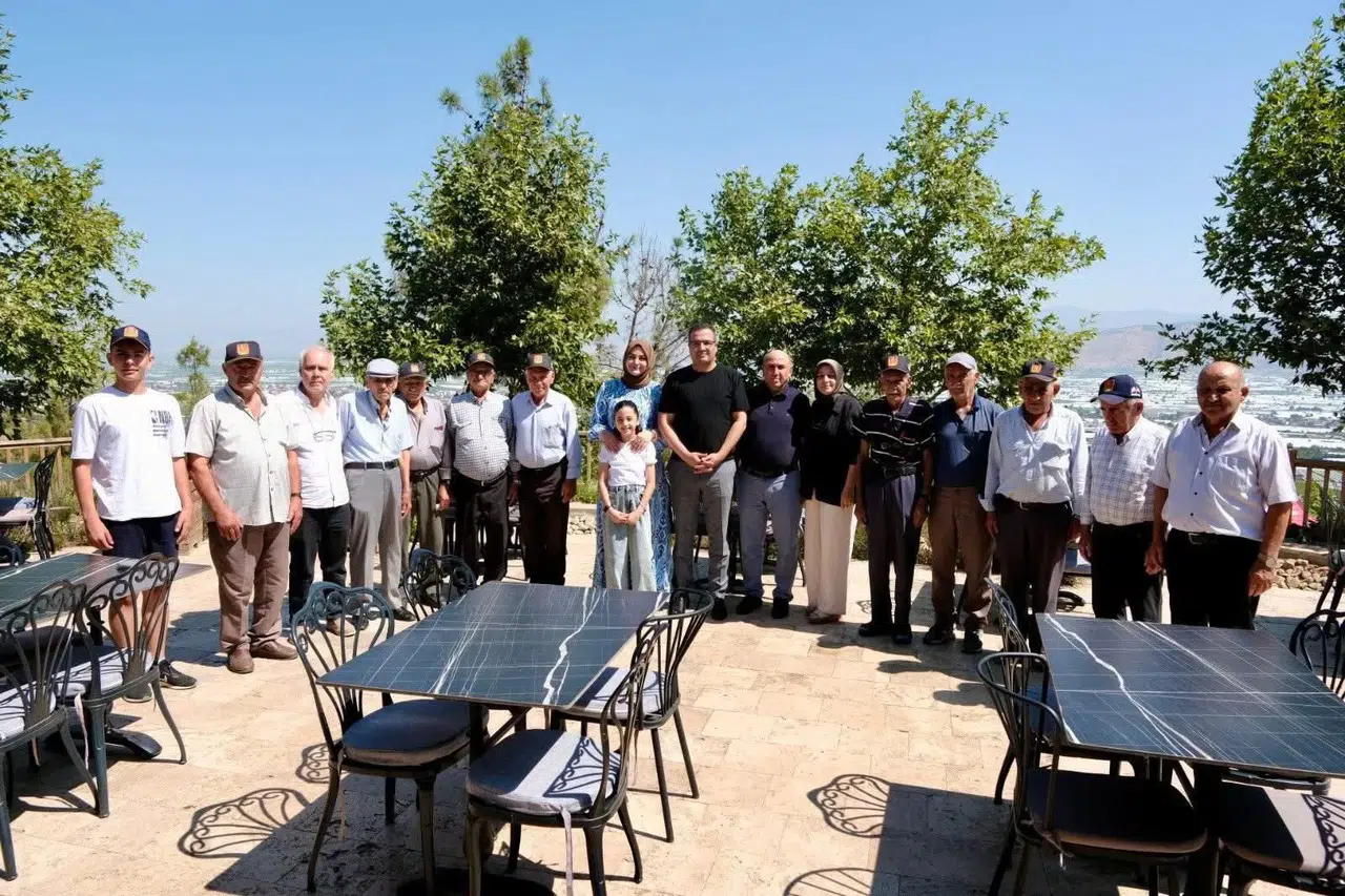 Kaymakam Dalak Kıbrıs gazileriyle bir araya geldi