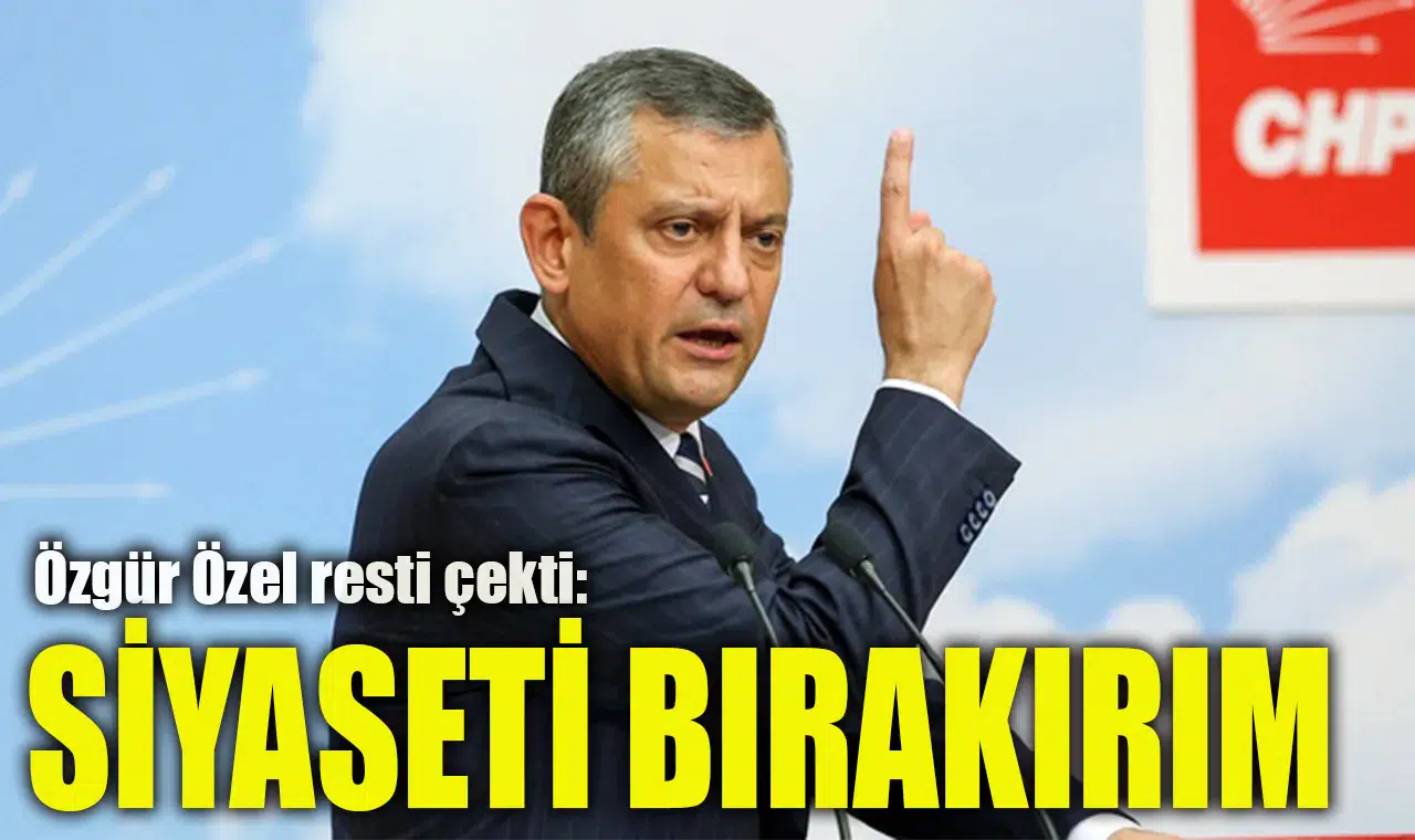 Özgür Özel resti çekti