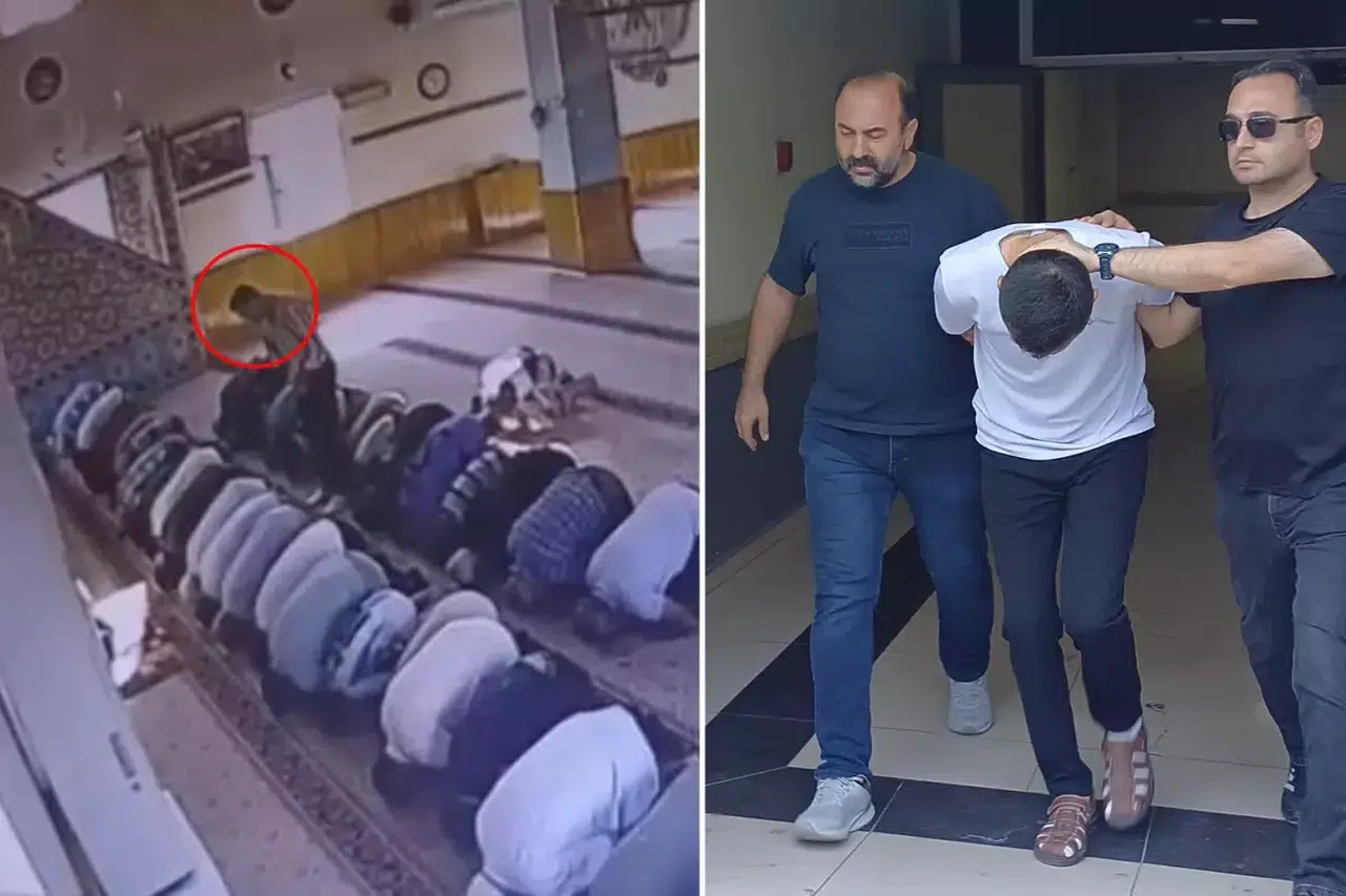 Camide vahşi cinayet