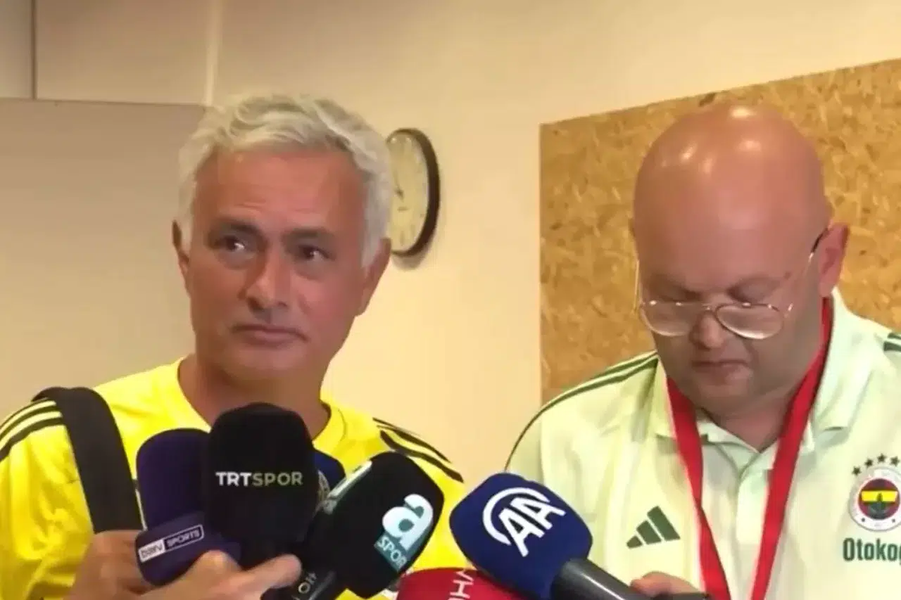Mourinho başkanı eleştirdi tercüman korkudan çeviremedi