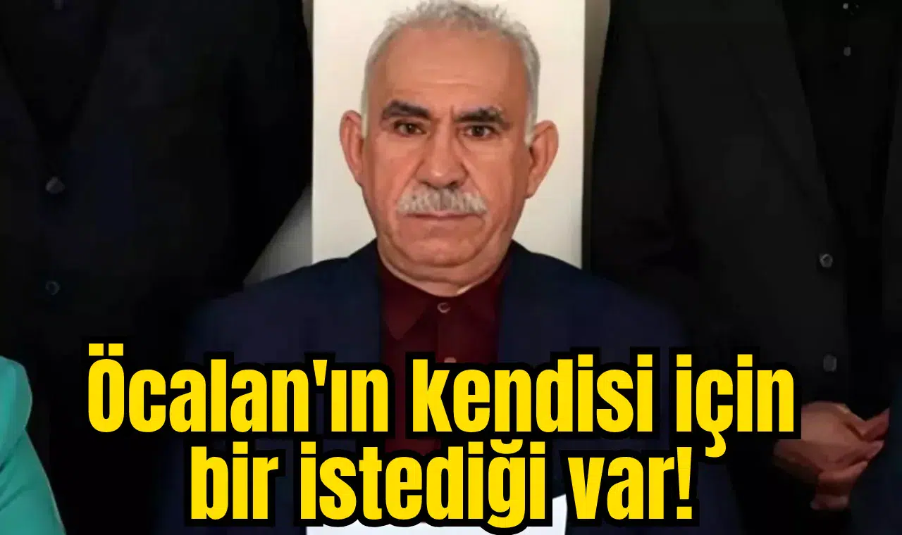 Öcalan'ın kendisi için bir istediği var!