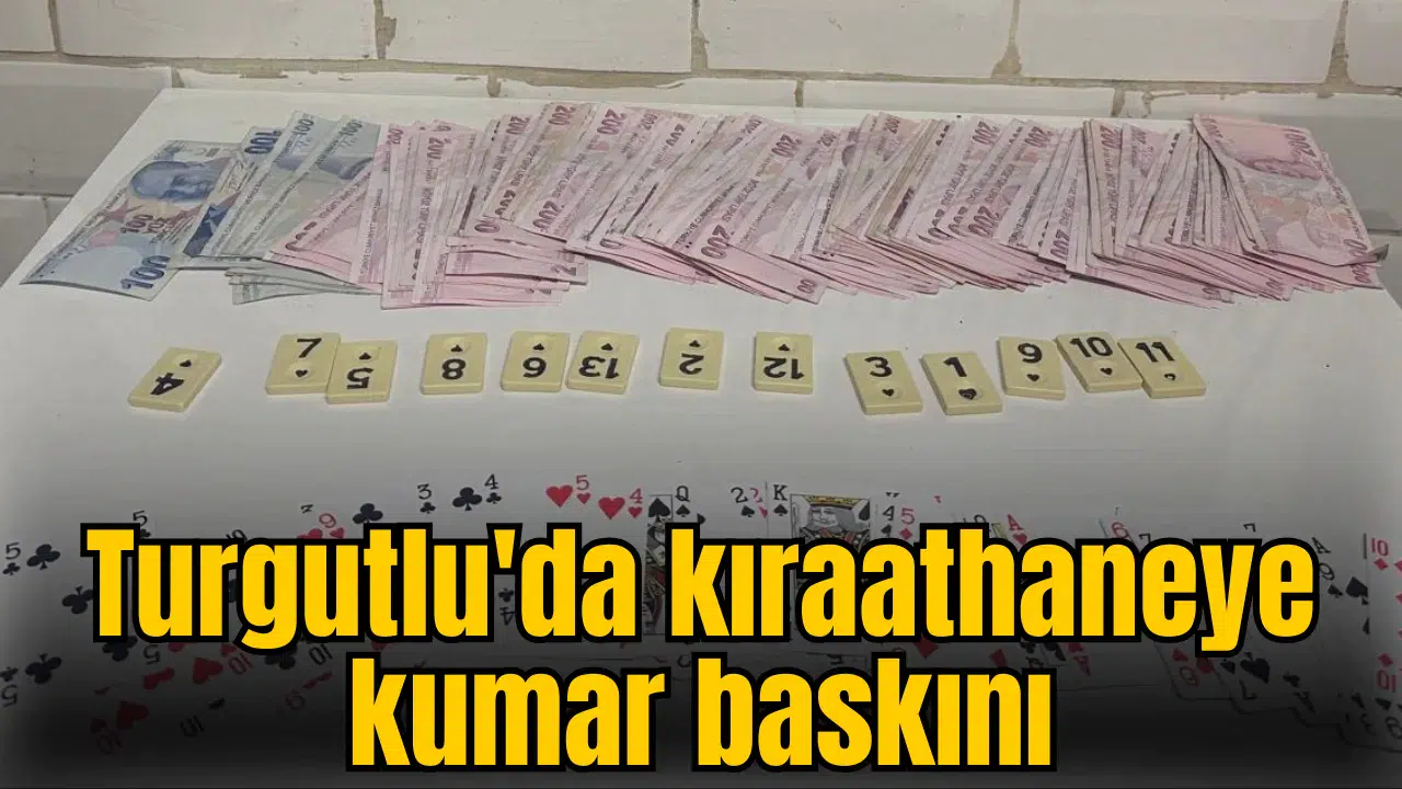 Turgutlu'da kumar oynayanlara ceza yağdı