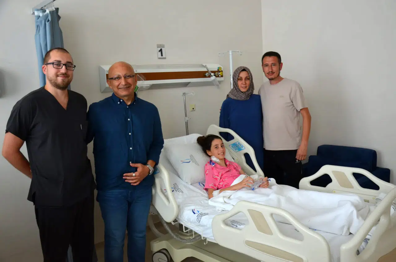 Minik Merve'yi hayata döndüren ameliyat