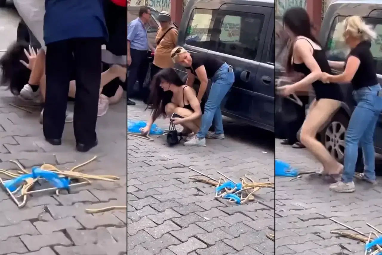 "Sokakta böyle çıplak gezmeyin" deyip saldırdı!