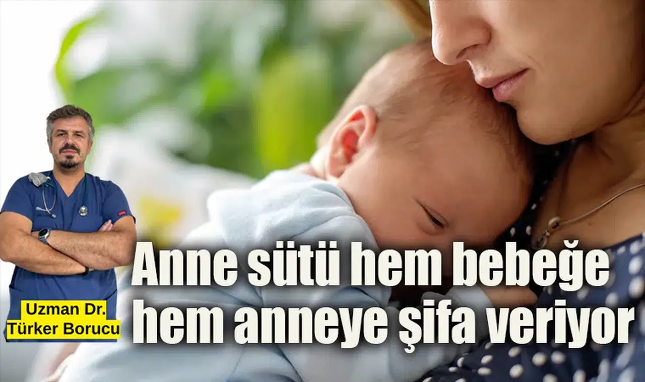Anne sütü hem bebeğe hem anneye şifa veriyor