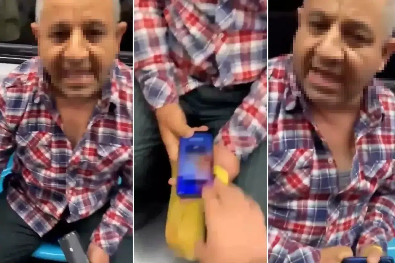 Gizlice fotoğraf çekerken yakalandı, çekmediğine ikna etmek için telefonunu kırdı
