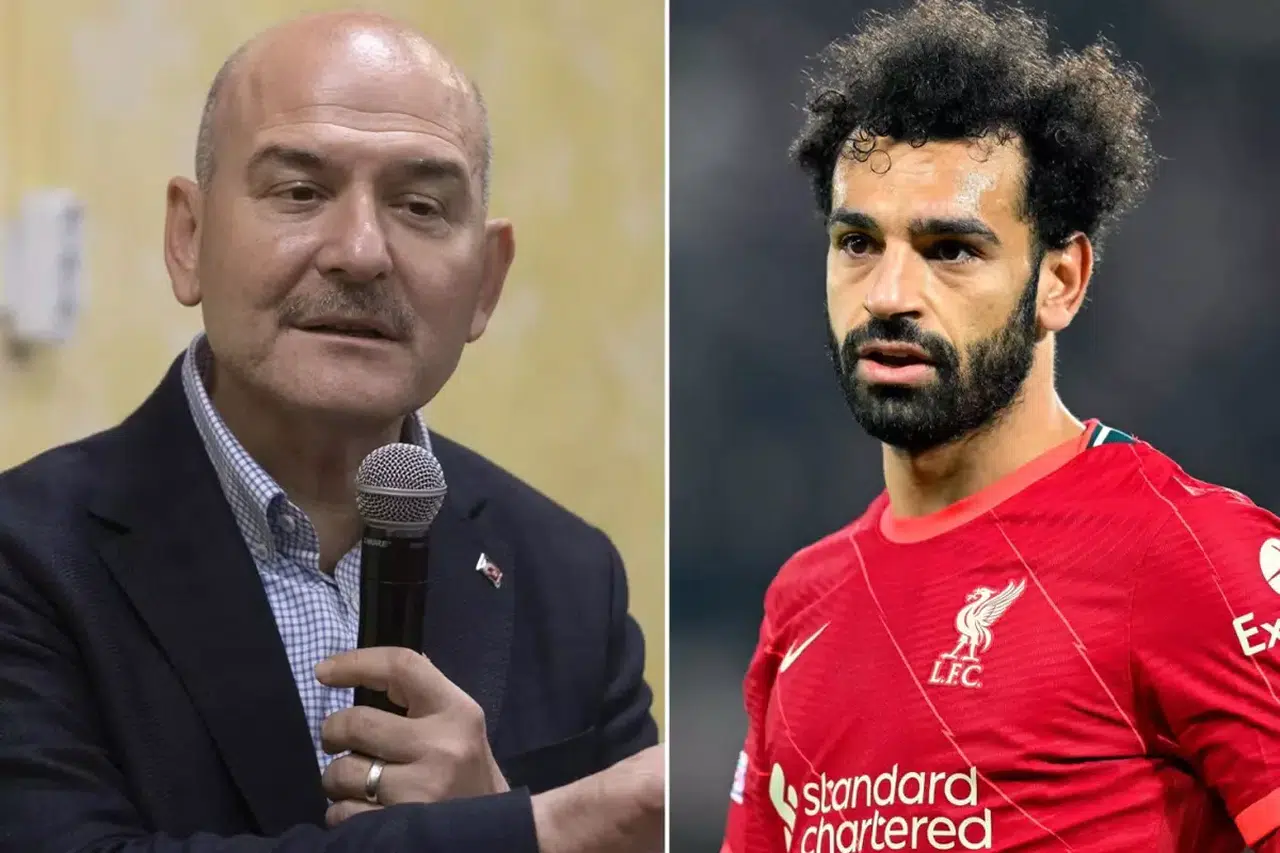 Süleyman Soylu'dan Salah'ın "Filistinli Pele" paylaşımına destek
