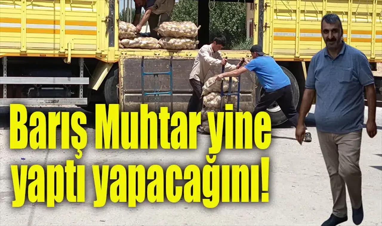 Barış Muhtar yine yaptı yapacağını