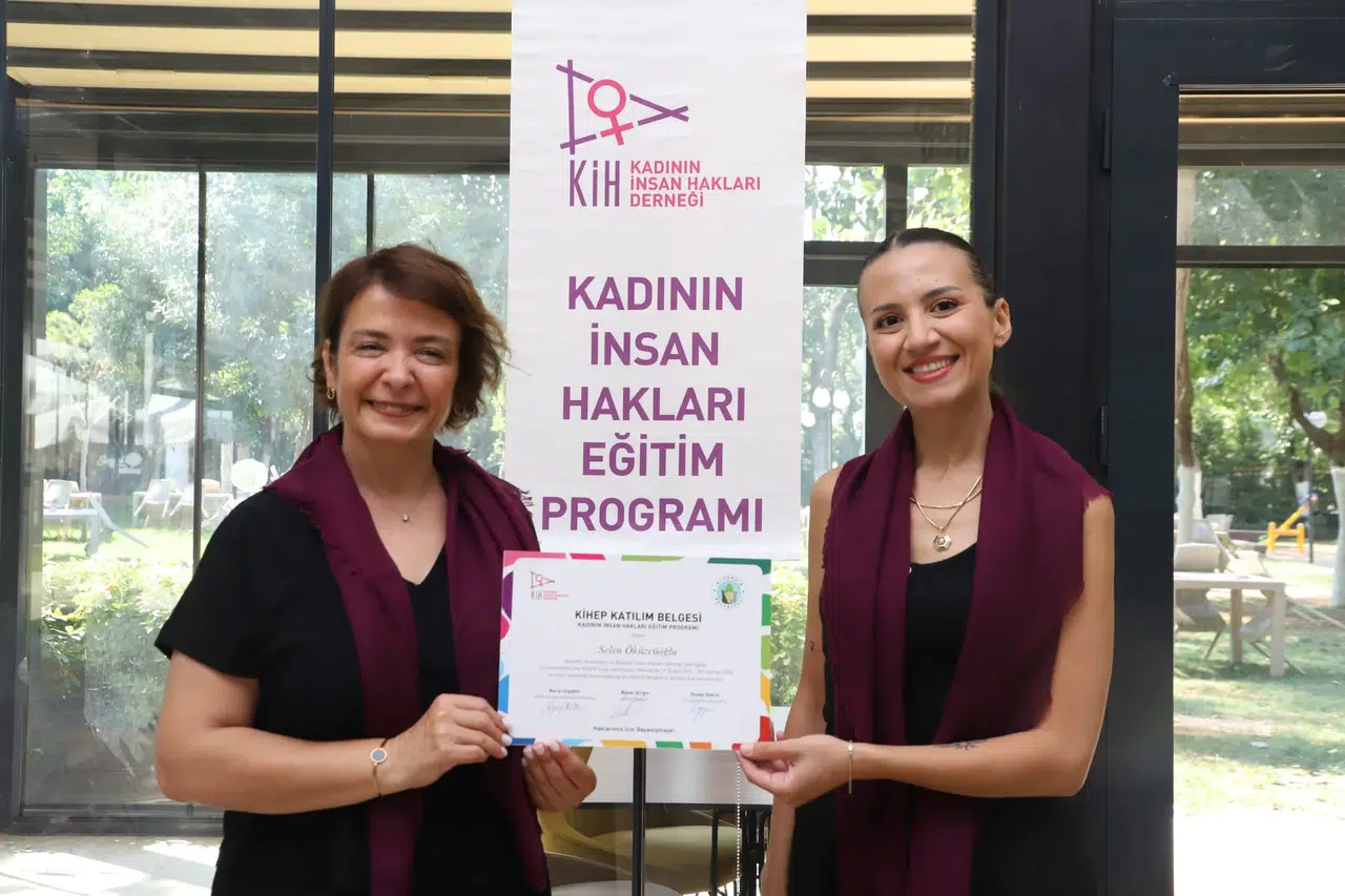Kadın hakları eğitimini tamamladılar, sertifikalarını aldılar
