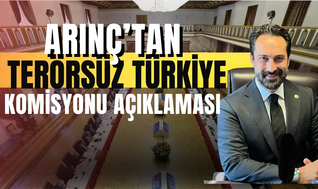 Arınç’tan Terörsüz Türkiye Komisyonu açıklaması