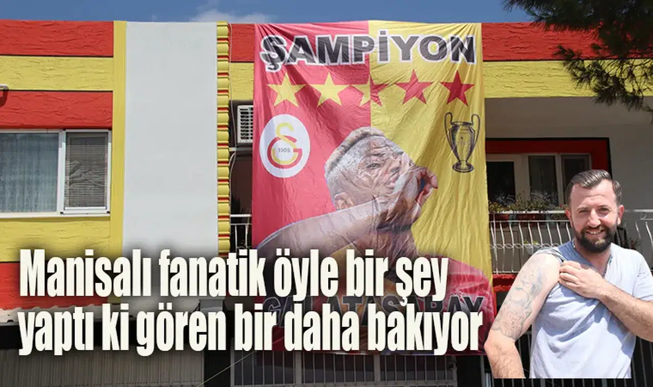 Manisalı fanatik öyle bir şey yaptı ki...