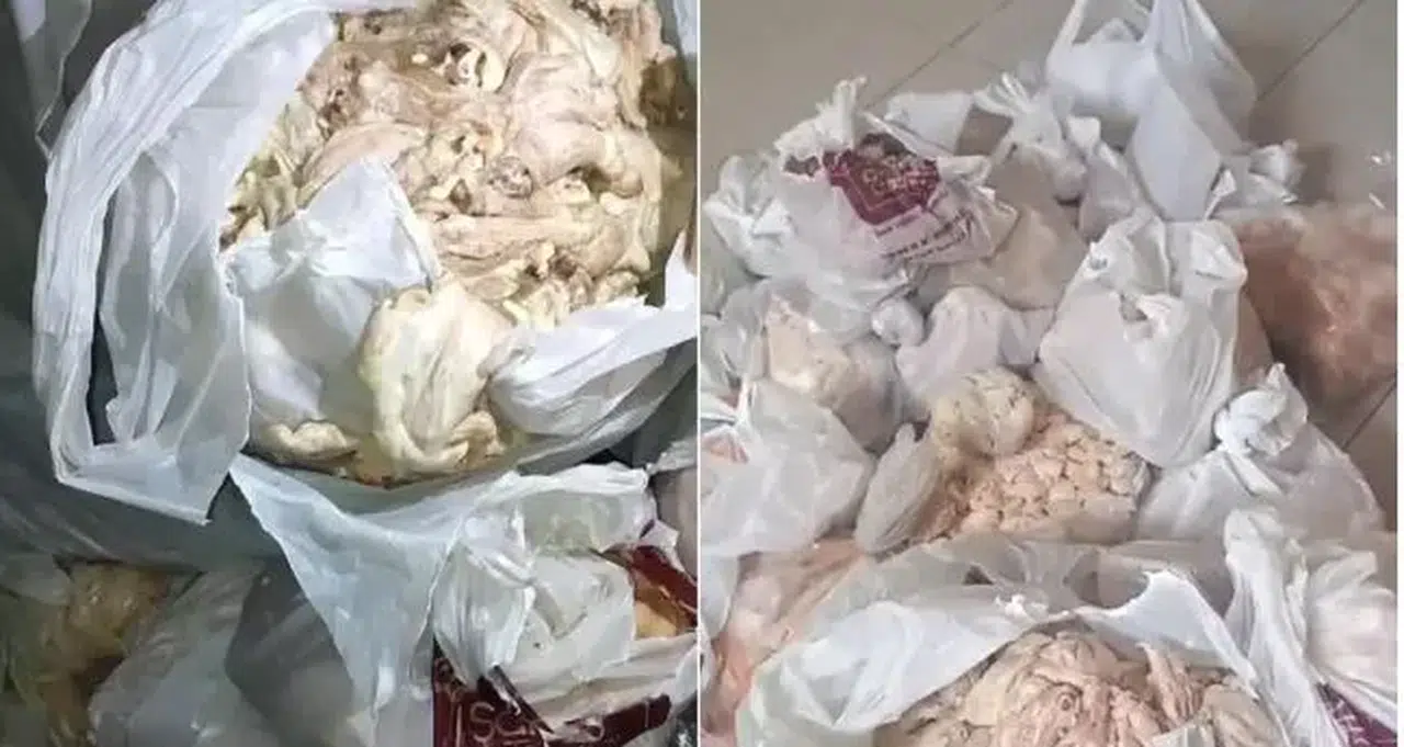 Yemek üretim tesisinde skandal! Yüzlerce kişiyi hastanelik edeceklerdi
