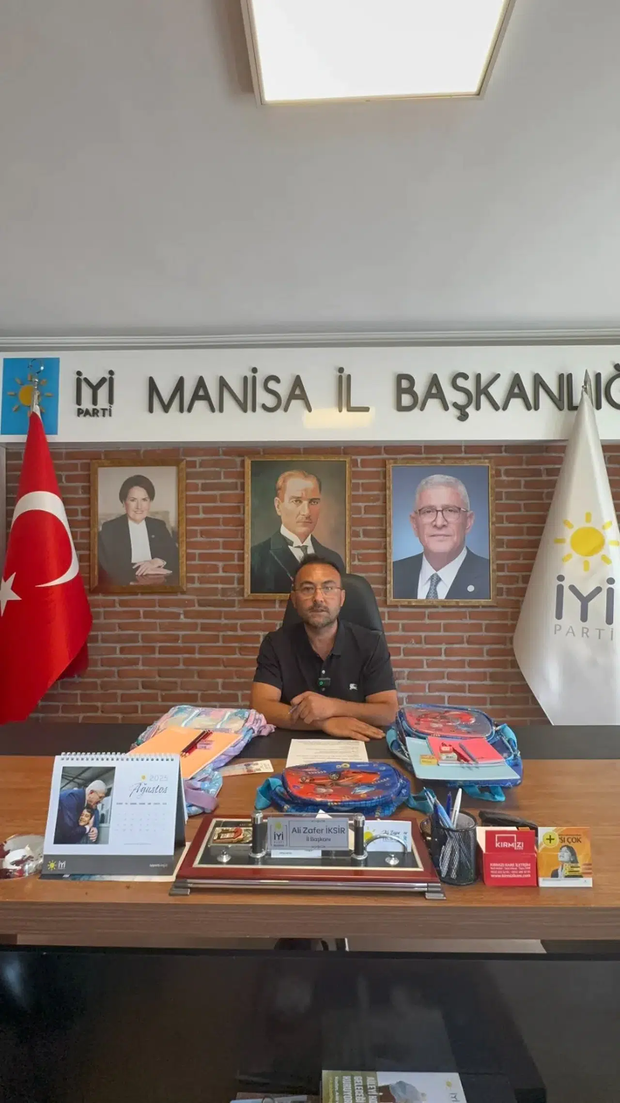 İYİ PARTİ MANİSA’DAN EĞİTİME TAM DESTEK