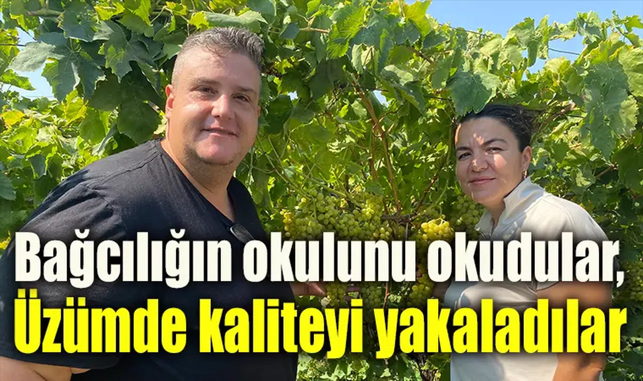 Zehir yok, kalıntı yok: Üniversite mezunu çiftin başarısı!