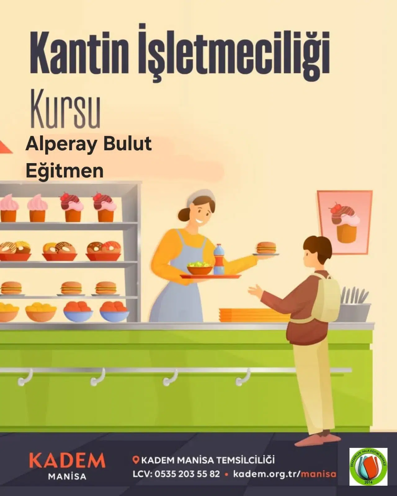 KADEM Manisa’dan Kantin İşletmeciliği Kursu