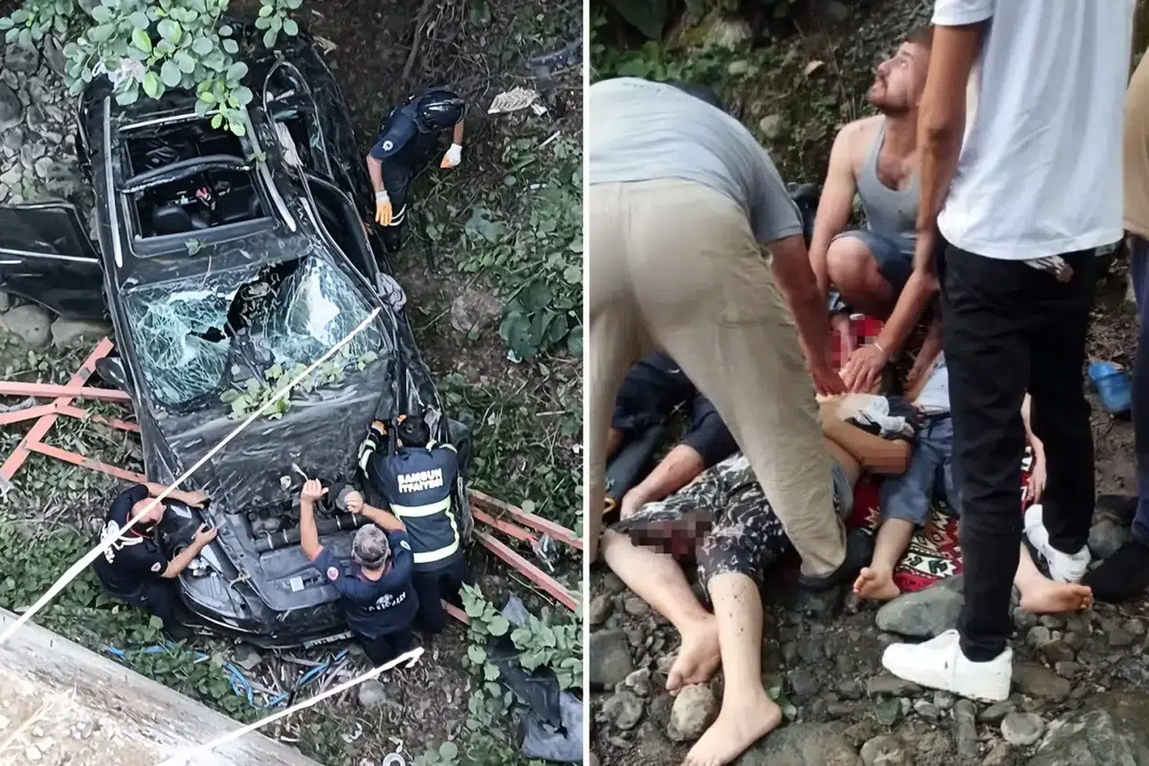 Küçücük çocuk direksiyona geçti sonu kanlı bitti