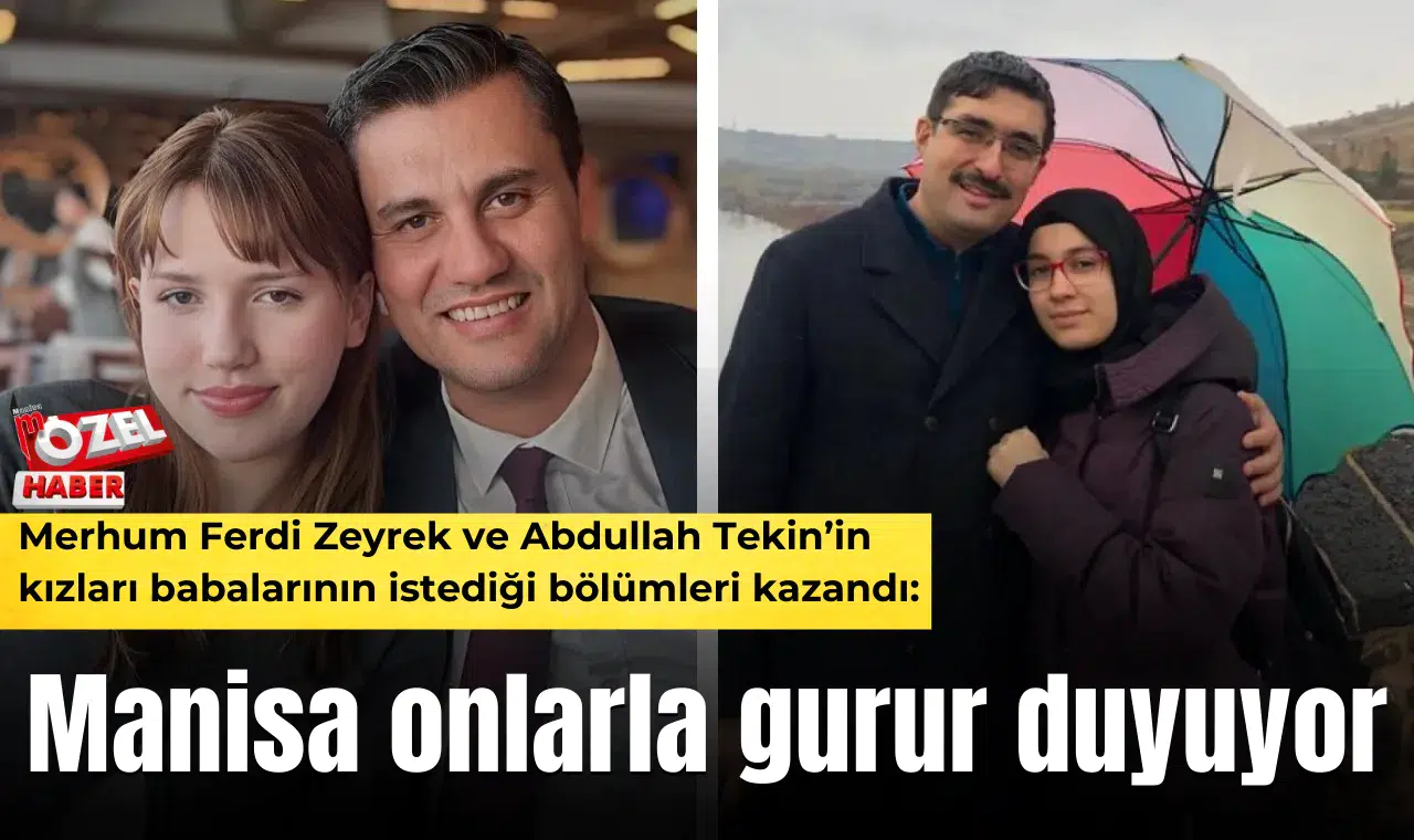 Manisa onlarla gurur duyuyor