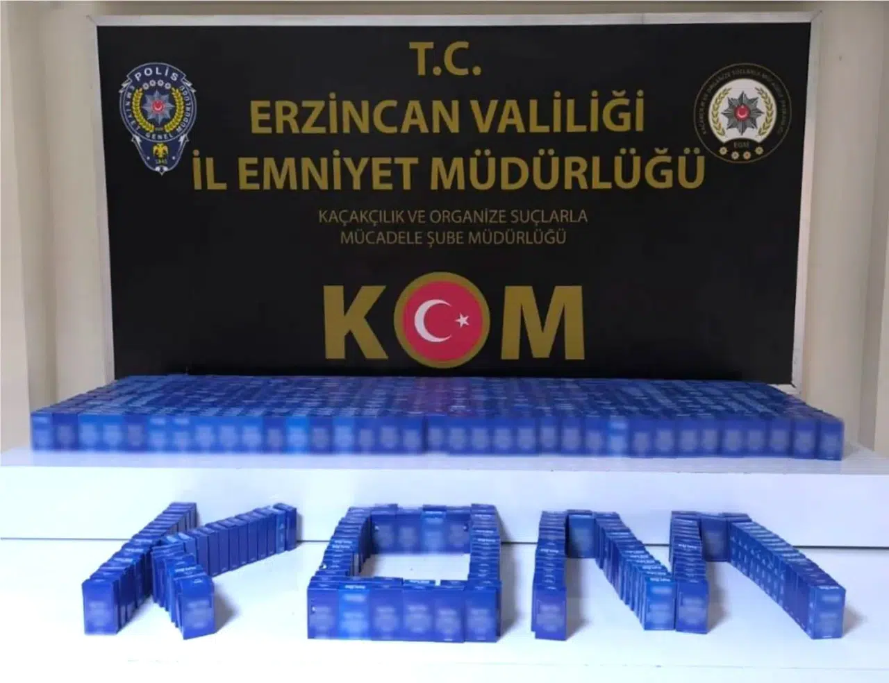 20 bin dal doldurulmuş makaron ele geçirildi