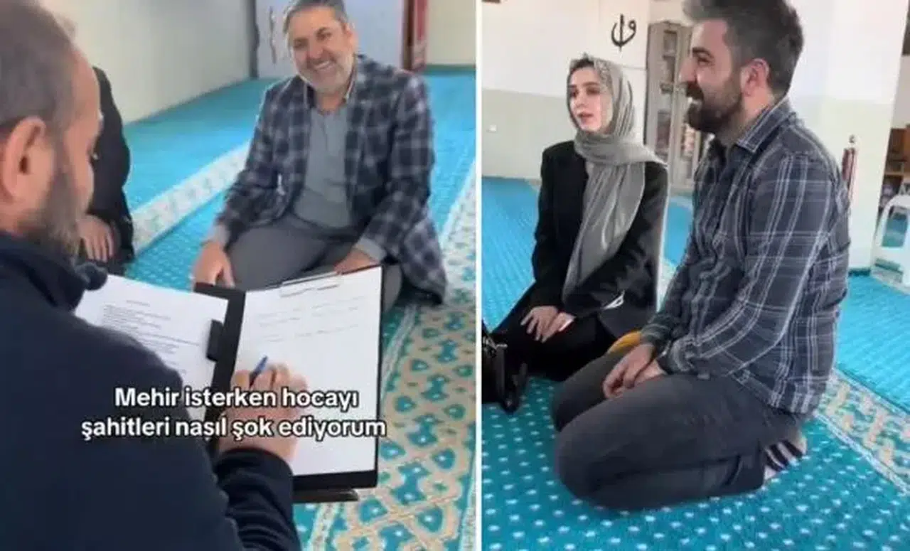 Gelinin mehir talebi imamı da şaşırttı: Damat sen ne diyorsun bu işe?