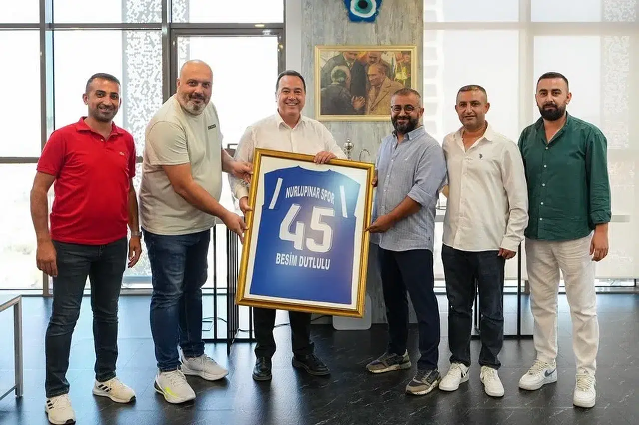 Nurlupınarspor’dan Başkan Besim Dutlulu’ya ziyaret
