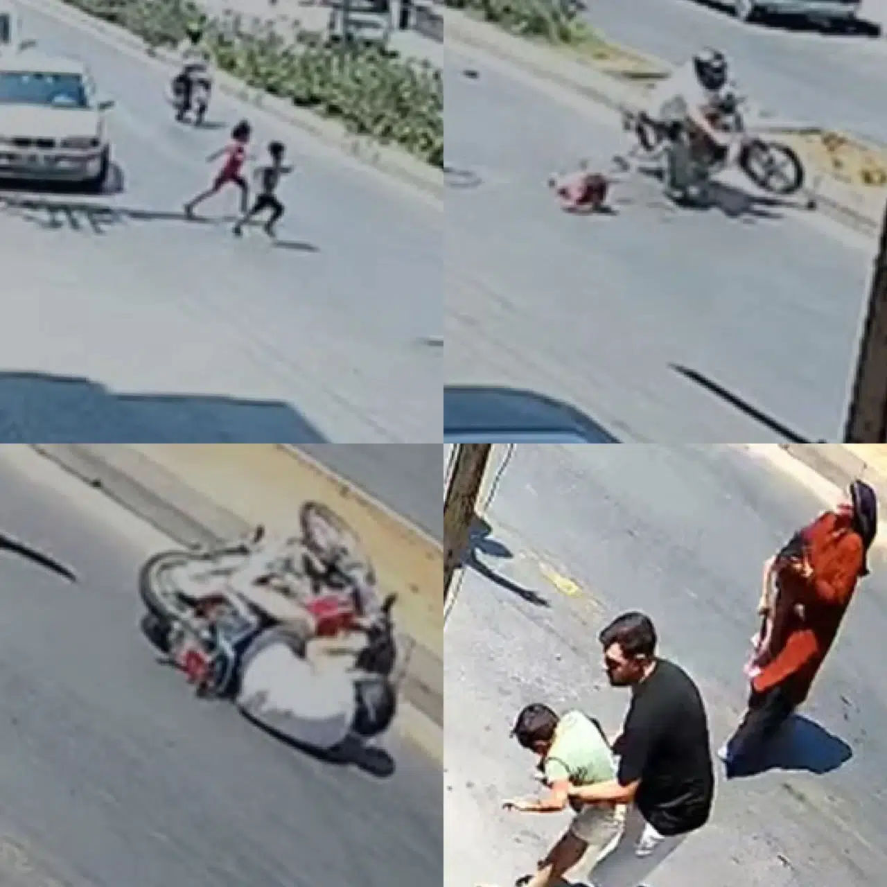 Minik kardeşleri ölüm ayırdı! Motosiklet faciası...