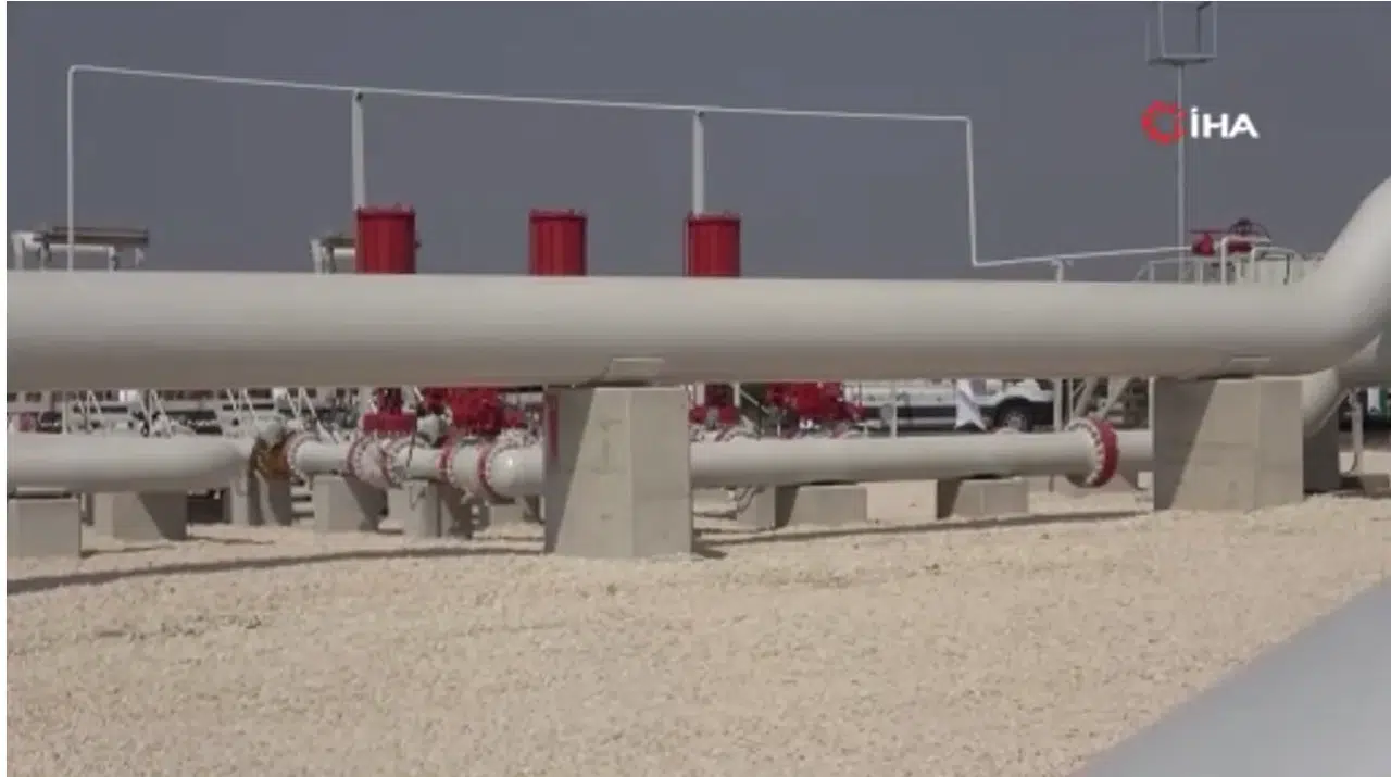 Türkiye-Suriye Doğal Gaz Boru Hattı açıldı
