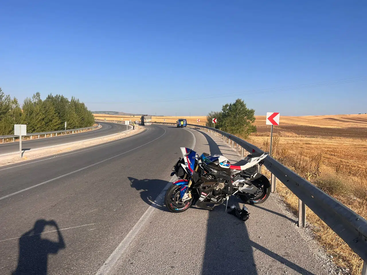 Motosiklet kazası genç adamı hayattan koparttı